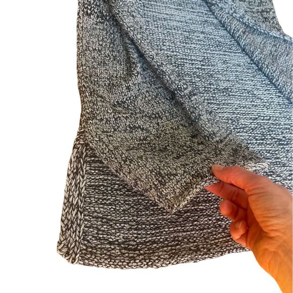 Loft Marbled Open Front Cardigan Hooded Sweater Womens Size Small - Picture 4 of 8